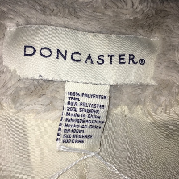 Doncaster Cream Coat - Picture 8 of 8